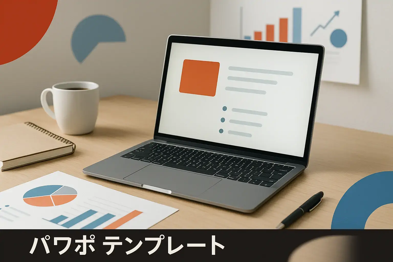 パワポ テンプレート完全ガイド：失敗しない選び方と使い方 のアイキャッチ画像