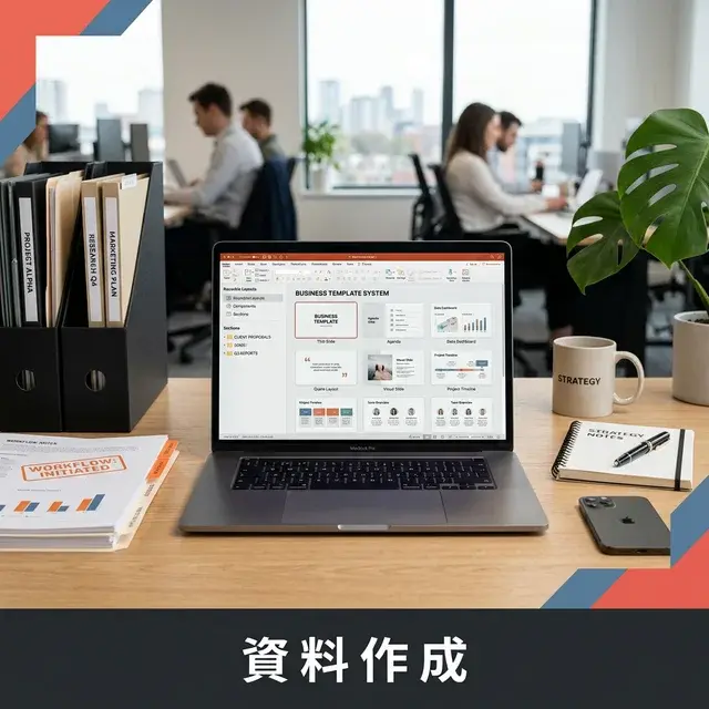資料作成を速くするテンプレート設計術 のアイキャッチ画像